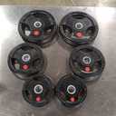 BalanceFrom Rubber Coated Cast Iron Plate Weight Plate for Strength Training and Weightlifting, Olympic or Standard
(SOLD BY PAIR) Set of 2 10Lbs, Set of 2 5Lbs, Set of 2 2.5Lbs