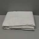 Texas Linen Co. Luxury Egyptian Cotton Queen Fitted Sheet Only - 1000-Thread-Count 16" Deep Pocket Queen Fitted Sheet, Soft, Cooling, Sateen Weave, Extra Long Staple Queen Size Fitted Sheet - White