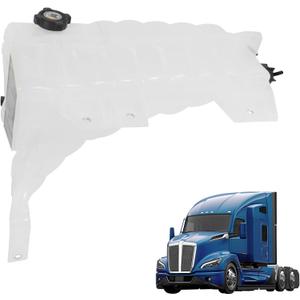 DR104002 Engine Coolant Reservoir Tank Replacement for Kenworth T680 T880 2013-2020, Peterbilt 579 2013-2020, Replace CP237001 DR104004
