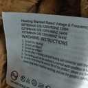 Heated Blanket Electric Throw- 50"x60" Soft Thick Bubble Electric Blanket for Sofa with 5 Heat Levels & 4 Hours Auto-Off Overheat Protection