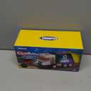 LED Garbage Truck Toy Set Includes Dumpster, Toy Truck with Mode Switch & Volume Control, Garbage Vehicle with Lights and Sounds, Automatic Bump, Easter Basket Stuffers Birthday Gift for Boys Girls