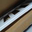 Max & Lily Safety Guard Rail, White, 7.5 inch x 15.25 inch x 1.75 inch