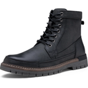 Jousen Mens Boots Casual Motorcycle Boot for Men Chukka Zipper Combat Botas Para Hombre Fashion 11.5