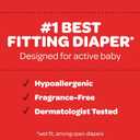 Huggies Little Movers Baby Diapers, Size 4, Mega Colossal, 120 Ct
