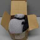 SZXYX Travel Pillows - 100% Pure Memory Foam Neck Pillow for Airplanes, Comfortable Breathable Cover, 360 Support Stowable Pillows for Sleeping, Car, Airport Travel Essentials Dark Grey