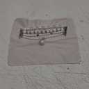 V-MORO Compatible with Apple Watch Band Pearl Series 11/ 10/ 9/ 8/ 7 45mm/ 46mm/ 44mm/ 42mm Fashion Beaded Elastic Bracelet Bling Jewelry Strap for iwatch SE Series 6/ 5/ 4/ 3/ 2/ 1 Pure White, for 5.5"-6.2" Wrist