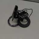 10X Magnifying Glass with Light, Clip on Mganifier with Light, 48 LED Desk Magnifying Glass wtih Clamp, 3 Modes Dimmable Magnifying LED Lamps for Bed Work Crafts DIY Repair (Black)