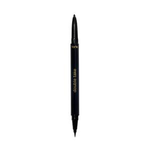 tarte double take eyeliner 2-in-1 Pencil Eyeliner for Bold All-Day Wear, Waterproof, Easy to Apply, Vegan, Cruelty-Free