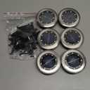 PATIOWIN Mini Solar Ground Lights, 12 Pack