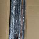 Shoe Rack, 4-Tier Shoe Organizer with Guardrails, Heavy-Duty Metal Mesh Shelves & Rustic Wooden Top for Stylish Closet & Front Door Storage (17.32" X 10.24" X 23.03", Rustic Brown + Black)