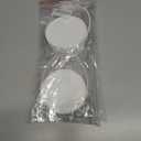 2 x CHEETAH 40 oz Replacement Lid for Stanley Cup,Compatible with Stanley Quencher H2.0 FlowState Tumbler,with Easy Carry Soft Silicone Handle and Straws,Insulated Plastic Spill Leak Proof Lid (Frost)