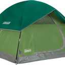 Coleman Sundome Camping Tent with Rainfly, 6 Person Tent Sets Up in 10 Mins, Weatherproof Shelter for Camping, Festivals, Backyard, Sleepovers, & More