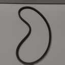 uxcell AX36 EPDM V-Belt, Raw Edge Cogged Industrial Rubber V Belt 1/2" Width x 36" Inside Circumference