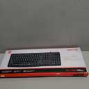 Redragon BK7366 Wired Keyboard,Multimedia USB Quiet Computer Keyboard,Silent Keyboard with Large Number Pad,Spill-Resistant,Anti-Wear Letters,Full Size for Laptop,Desktop
