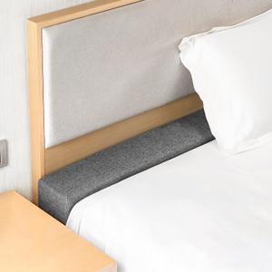 DEEPSHARK Bed Gap Filler for King Mattress, High-Density 45D Sponge, Removable and Washable Cover, Mattress Extender Filler for Headboard Gap, Bed Space Crack, Wall(78"6"12", King)