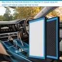 HEPA Cabin Air Filter replacement CF11182 Compatible with Honda Civic 2016-2022,CR-V 2017-2022,CR-Z 2011-2016,FIT 2009-2020,HR-V 2016-2022,Insight 2010-2022,Odyssey2018-2022,Clarity;Acura MDX,RDX,TLX