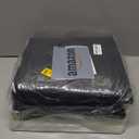 ELLINI Dog Car Seat Cover for Back Seat, Hard Bottom Back Seat Extender for Dogs, Holds 400lbs, 600D Heavy Duty Scratch-Proof Waterproof Dog Hammock for Car, SUV