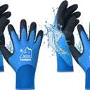 Waterproof Winter Work Gloves for Men and Women, Touchscreen, Freezer Gloves, Thermal Insulated, for Cold Weather (Large, Blue)