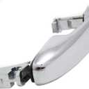 For Lincoln MKX 2007 2008 2009 2010 Exterior Door Handle Front, Driver Side Chrome | With Key Hole| Trim:All Submodels