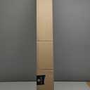 Tension Curtain Rod 51-86 Inch, Curtain Rod No Drilling for Window or Bathroom Closet, Outdoor Curtain Rods for Patio Tension Rod, Easy to Install, Never Rust, Rod Diameter 1.26 Inches - Black