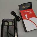 PRUNUS J-618 Portable Radio AM FM to Bluetooth Earphone, as Bluetooth Speaker, 2000mah Rechargeable Radio, Preset, TF Card Shuffle Play, Headphone Jack, Sleep Timer, Walkman Radios, Digital Radios (Pocket)