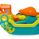 3 Pack. Sun Day Pirate Ship, Beach Boat Set (7 Pieces)