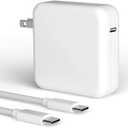 ​MacBook Pro Charger,100W USB C Adapter Compatible with Mac Book Pro 16,15,14,13 Inch 2023 2022 2021,Mac Book Air 13,13.6,15 Inch PD Fast Charging Work with 96W 87W 61W M1 M2 M3 M4 Charger