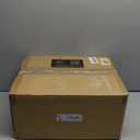 BESTVIP 700 PCS Gold Dinnerware Set for 100 Guests, Plastic Dinnerware Set for Party, Christmas, Halloween, Include: 200 Plastic Plates, 100 Gold Silverware, 100 Cups, 100 Paper Napkins