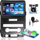 [8-Core 4+64G] Hikity Android 13 Car Stereo for Ford F150 2009-2012, Wireless CarPlay Radio with Android Auto, 9'' Touch Screen Car Radio with GPS Mirror Link WiFi Backup Camera Bluetooth FM RDS