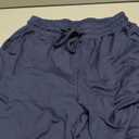 DIBAOLONG Womens Yoga Pants Wide Leg Comfy Drawstring Loose Straight Lounge Running Workout Legging (Medium, Navy)