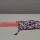 WOOIIROM Mahjong Racks with Pushers, Anti-Slip Design Clear All-in-One Mahjong Racks and Pushers - Modern American Mahjong Tile Racks Set of 4 (Light Pink)