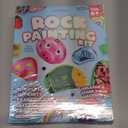 Dan&Darci Rock Painting Kit for Kids - Arts and Crafts for Girls & Boys Ages 6-12 - Craft Kits Art Set - Supplies for Rocks Paint - Best Tween Gift Ideas for Kid Activities Age 6 7 8 9 10 11 (Multi-color)