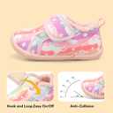 Centipede Demon Toddler Slippers Boys Girls Fuzzy House Slippers Kids Baby House Shoes Indoor Outdoor Winter Shoes Adjustable Warm Sneakers (6.5-7 Toddler, Tu Colorunic)