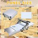 40.6" Foldable Manual Dough Sheeter, Stainless Steel Pastry Roller
0–0.98 in (0–25 mm), 56-Level Thickness Adjustment, Space-Saving Design, Smooth Hand Crank, Even Rolling for Pizza & Pastry