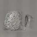 36 PCS Q-Hanger Hooks, Screw Hooks for Outdoor String Lights, Safety Buckle Design Cup Eye Hook for Hanging Christmas Lights, Plants, Mounted on Wall Ceiling, Include 1 Wing Nut Driver, White