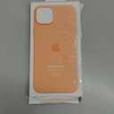 Apple iPhone 15 Plus Silicone Case with MagSafe - Orange Sorbet - MT173ZM/A