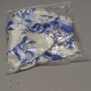 Romantic Body Cooling Pillow Cases Cover, Blue Floral Body Pillow Cover,Chinoiserie Decor,Satin Pillowcase for Hair and Skin,Soft Long Pillow Cover with Zipper Closure 20x54 Inches