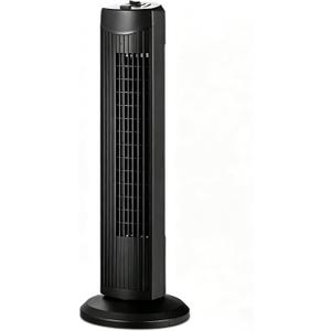 Tower Fan, 28-Inch Oscillating Tower Fan, Quiet Cooling Whole Room Bladeless, 3 Speed, 3 Wind Mode, Oscillating Tower Fan for Bedrooms, Living Rooms, Kitchen (Black)