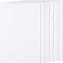 6 PCS Cross Stitch Aida Fabric 14 Count, 18 by 12 Inch, Classic Reserve Cross Stitch Aida Cloth for Home DIY Embroidery Decoration, White