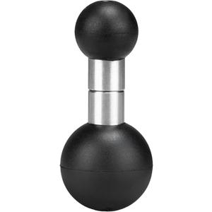 FANAUE LB-0117 1" to 17mm Ball Adapter - RAM Mount Compatible, Double Socket Arm, Suitable for Garmin GPS Mount