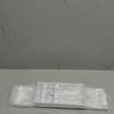 Small Expandable Medicine Cabinet Shelf, 3.58 Wide Metal Storage Stand with Adjustable Layers & Non-Slip Pads for Kitchen, Pantry, & Bathroom  White