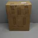 Ceramic Table Lamps Set of 2, UpDown Dual Light with USB C+A, 22"Bedroom Lamp&Beside Lamp with 3 Color Temperature for Bedroom and Living Room, Night Light for Nightstand and Desk Decor (With 2 Bulbs)