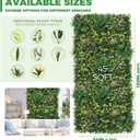 54x120 in (45 Sqft) Artificial Boxwood Greenery Grass Wall Roll