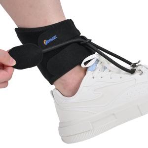 Tenbon AFO Foot Drop Brace for Walking with Shoes & Sandals, Adjustable Dorsiflexion Assist Support for Improved Gait, Lightweight Drop Foot Orthosis for Daily Recovery, Fits Left or Right Foot M