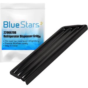 BlueStars 2206670B Refrigerator Dispenser Grille - Compatible with Whirlpool & Kenmore Models - Replaces WP2206670B W10171993 W10189532 WP2206670BVP