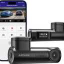 AZDOME Dash Cam Front, 1296P HD Wireless Dash Camera,Dash Cam for Cars Built in WiFi Voice Controlled,Super Night Vision, 130 Wide-Angle, Loop Recording,G-Sensor,24 Hours Parking Monitor,Time-Lapse (M330)