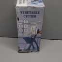 Safer Mandoline Slicer For Kitchen, Potato Slicer for Chips, Vegetable & Food Cutter, Thickness Adjustable 0.1-8 mm, Kitchen Faster Slice Artifact (Only Slicer) (Gray)