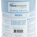 Dicor 901BA-1 Water-Based RV Roof System Bonding Adhesive - EPDM and TPO Compatible, 1 Gallon