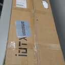 IOTXY Freestanding Open Cubes Bookcase - 2-Tier Floor Standing Wooden Storage Display Cabinet Organizer with Legs for Home Office, 6-Cubes Open Shelf Low Short Bookshelf, Oak