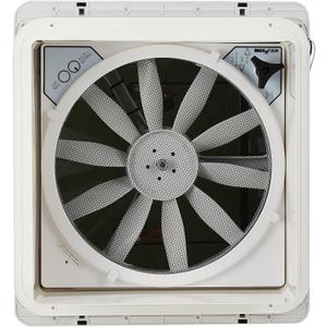 Maxxair Original Maxxfan - Vent, Fan & Rain Protection All-in-One, High Powered 4-Speed Exhaust Only Fan, Manual Knob Control, 14"" x14, Smoke (00A04401K) Maxxair Original Maxxfan - Vent, Fan & Rain Protection All-in-One, High Powered 4-Speed Exhaust Only Fan, Manual Knob Control, 14"" x14, Smoke (00A04401K)